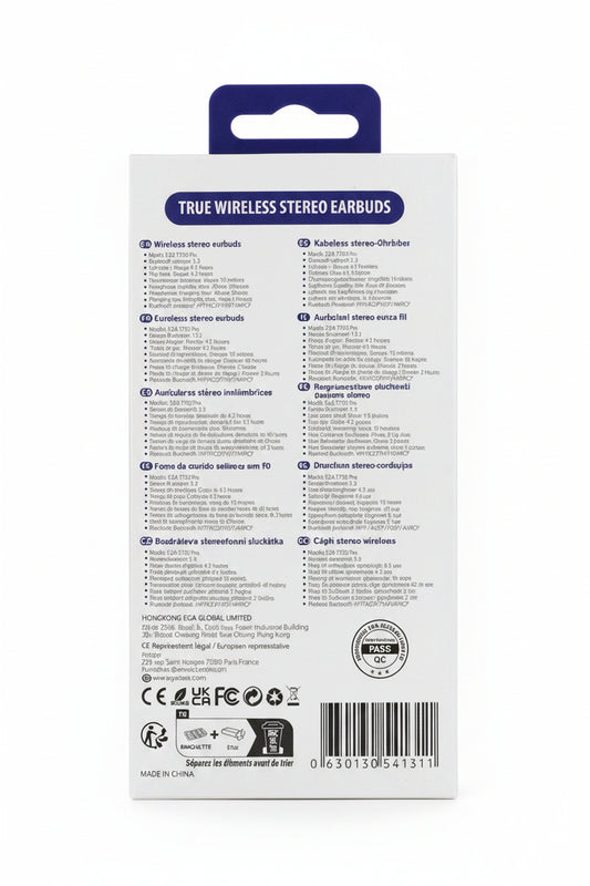ECOUTEURS BLUETOOTH EGA ET02 PRO