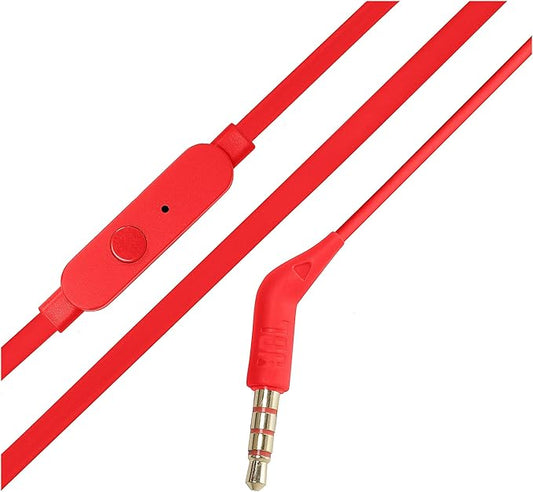 JBL TUNE 110 Écouteurs Intra-auriculaires (Rouge)