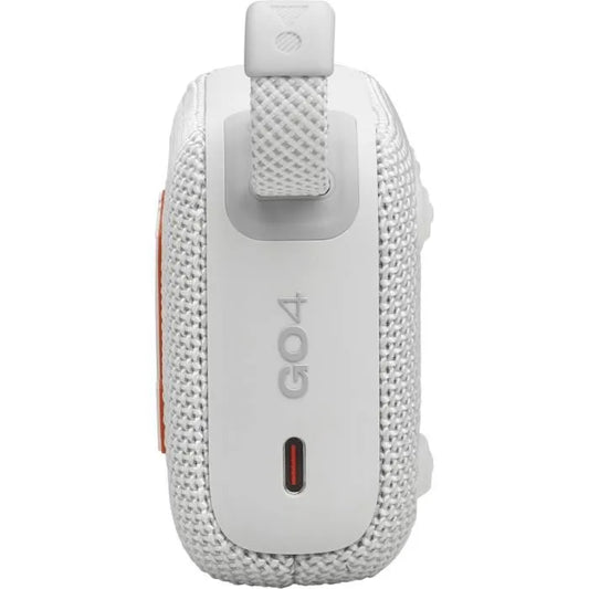 Enceinte Bluetooth ultra-portable - JBL GO 4 - Bluetooth 5.3 - Blanc