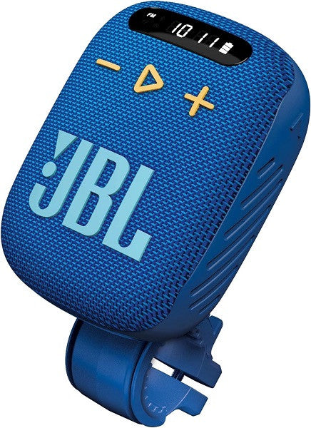 JBL ENCEINTE PORTABLE WIND 3 POUR VELO MOTO TROTTINETTE BLEU