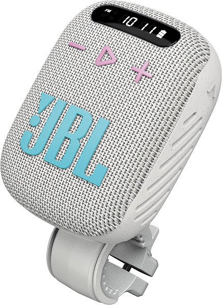 JBL ENCEINTE PORTBALE POUR MOTO VELO TROTTINETTE GRIS