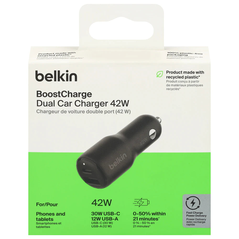BELKIN Chargeur Voiture USB-C 42W