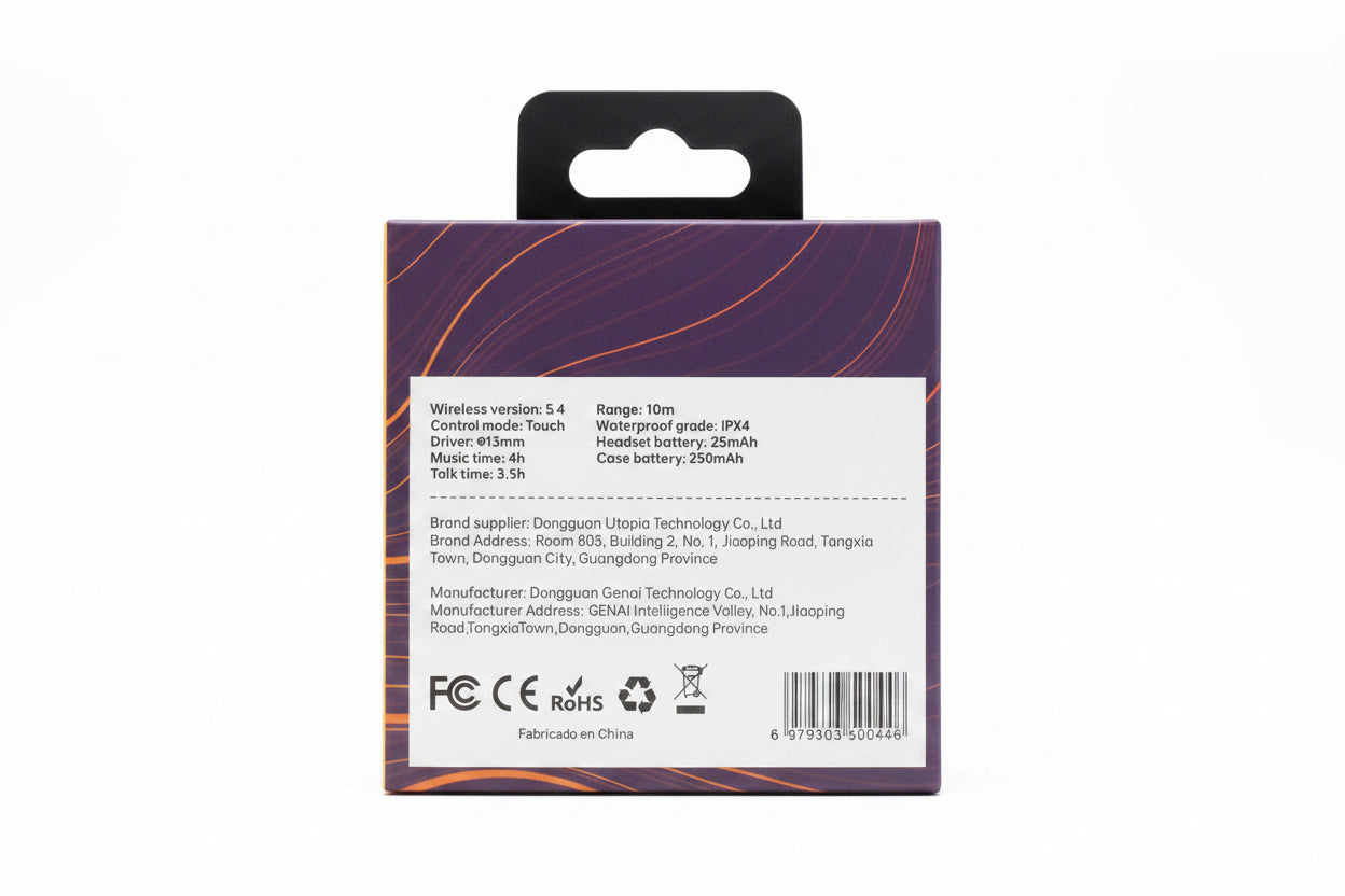 ECOUTEUR BLUETOOTH 1000MOR TC03