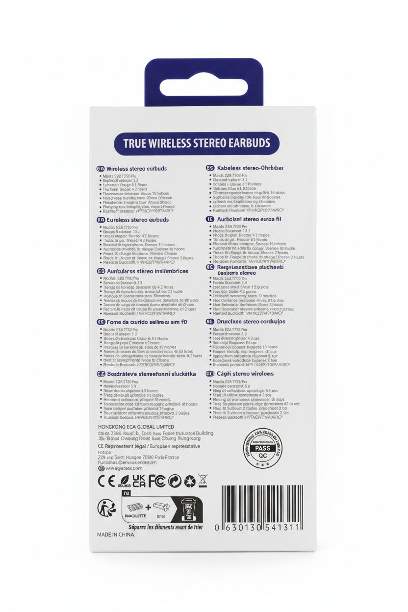 ECOUTEURS BLUETOOTH ECA ET02 PRO