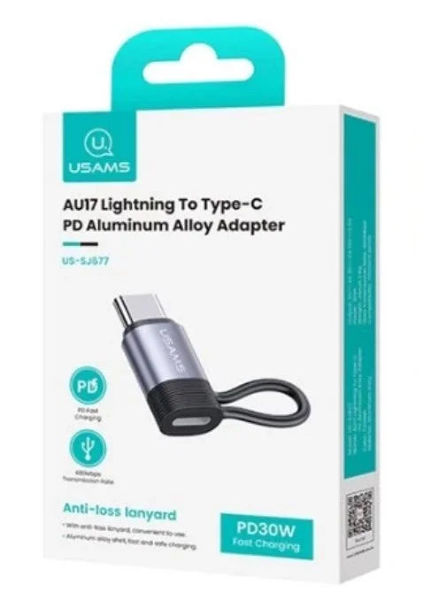 Adaptateur Usams Lightning to usb-c
