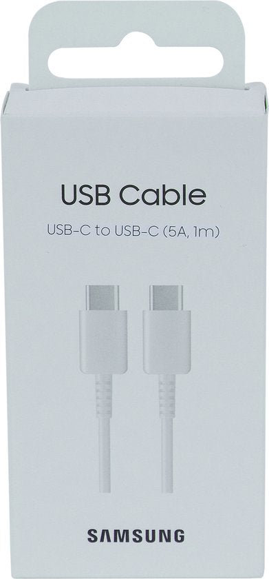 SAMSUNG Câble 45W USB-C vers USB-C 1m (blanc)