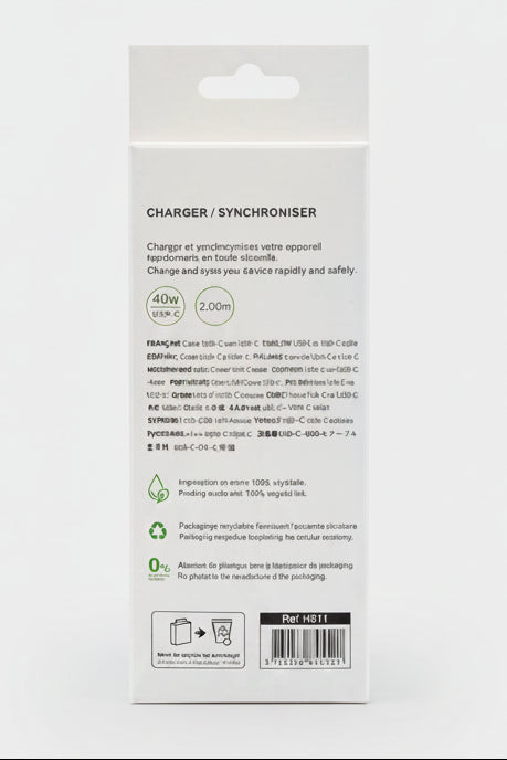 CÂBLE iHOWER USB-C VERS USB-C (2m)
