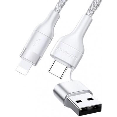 Cable Usams Usb-c/USB To Lightning PD30W