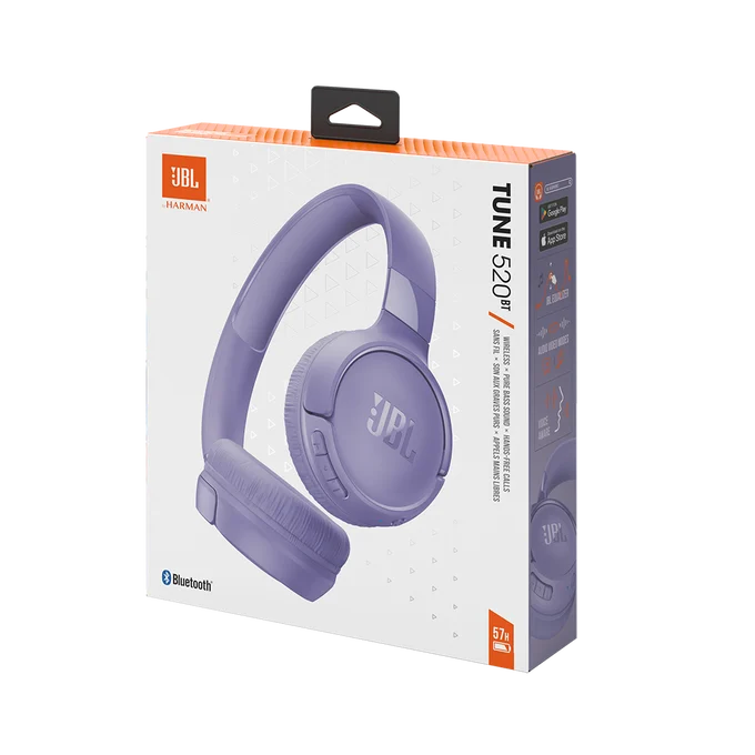 JBL CASQUE Tune 520BT VIOLET