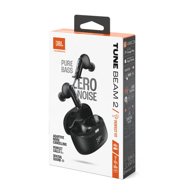 ECOUTEUR JBL WAVE BEAM 2 NOIR