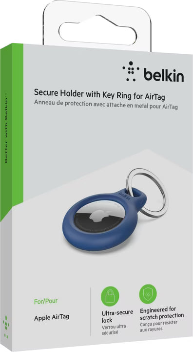 BELKIN Support Bleu AirTag