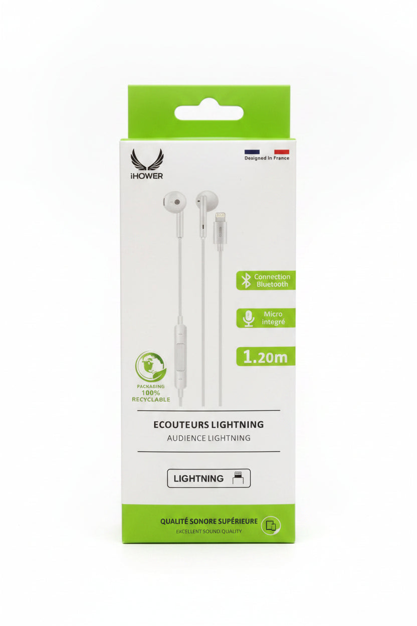 ECOUTEUR IHOWER LIGHTNING E316