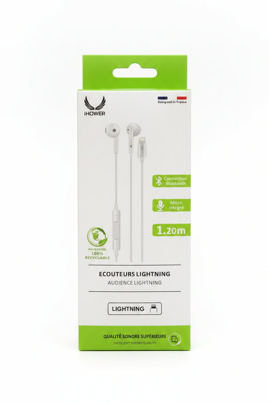 ECOUTEUR IHOWER LIGHTNING E316
