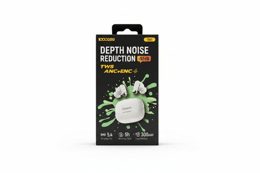 ECOUTEUR BLUETOOTH 1000MOR TA01 BLANC