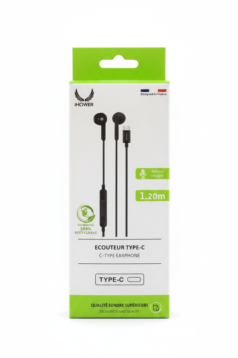 ECOUTEUR IHOWER E320 USB-C