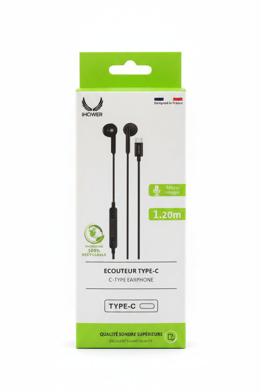 ECOUTEUR IHOWER E320 USB-C