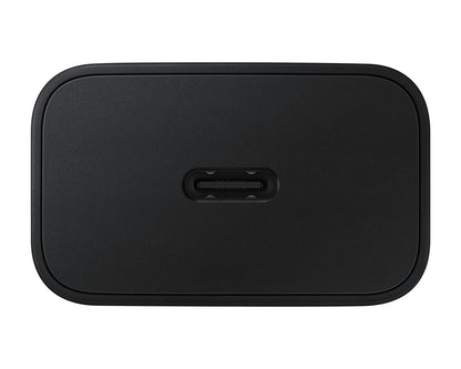 SAMSUNG Pack Chargeur 15W + Câble USB-C (Noir)