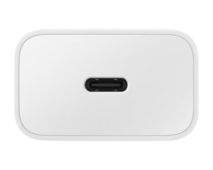 SAMSUNG Pack Chargeur 15W + Câble USB-C (Blanc)