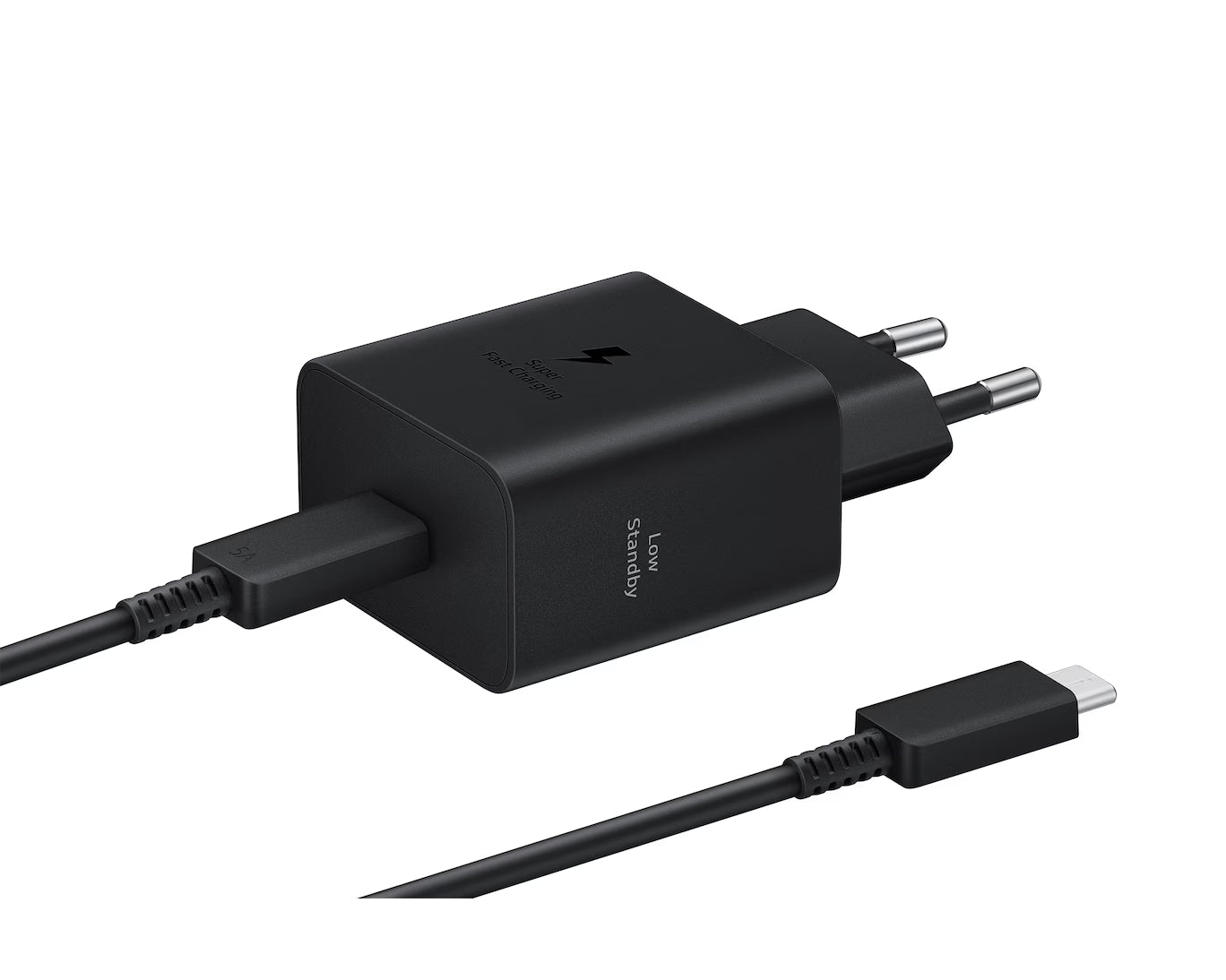 SAMSUNG Pack Chargeur 45W + Câble USB-C (Noir)