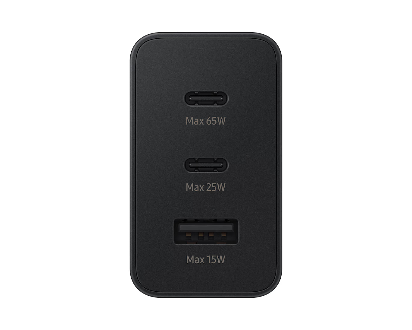 SAMSUNG Chargeur 65W 3 ports (USB-A + 2 USB-C)