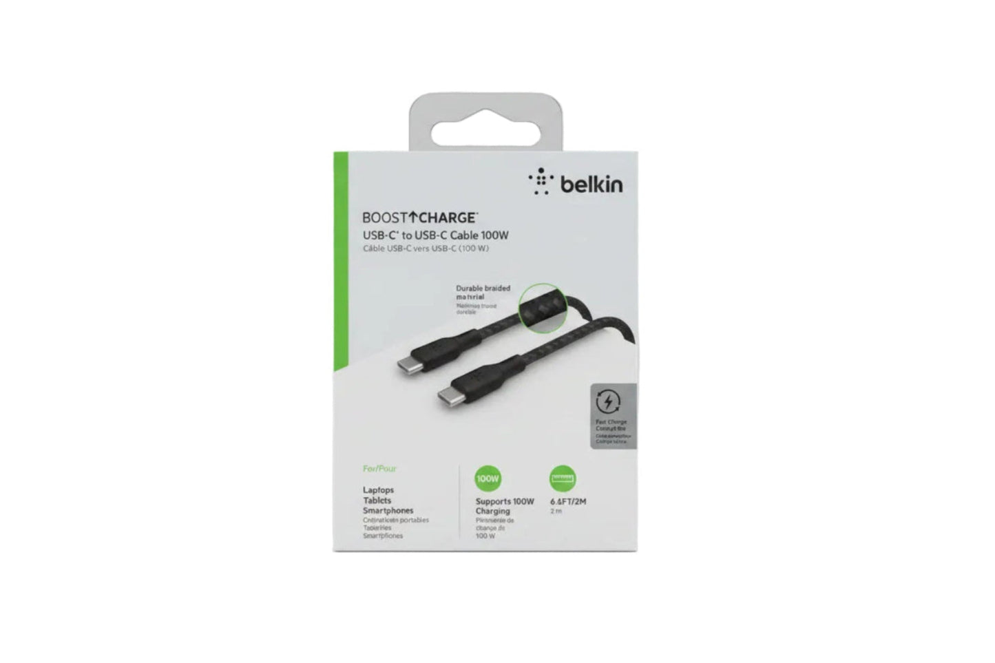 BELKIN Câble USB-C vers USB-C 100W 2m