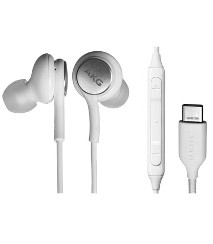 SAMSUNG Ecouteurs AKG USB-C (Blanc)