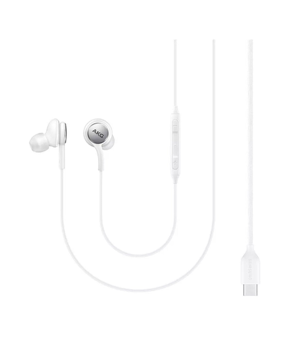 SAMSUNG Ecouteurs AKG USB-C (Blanc)