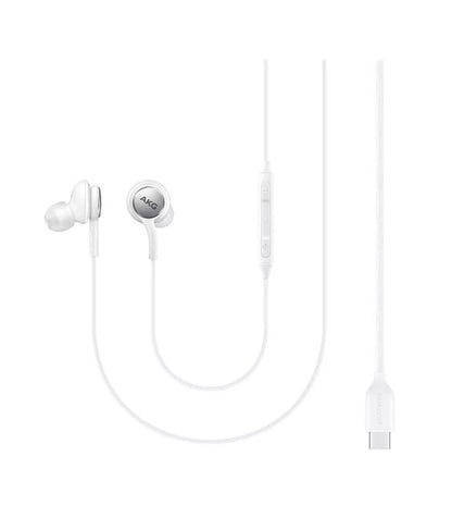 SAMSUNG Ecouteurs AKG USB-C (Blanc)