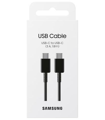 SAMSUNG Câble 25W USB-C vers USB-C 1,8m (Noir)