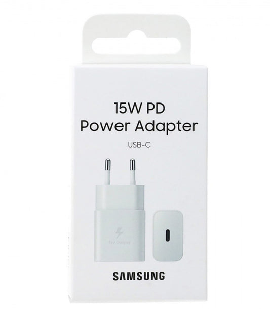 SAMSUNG Chargeur 15W USB-C (Blanc)