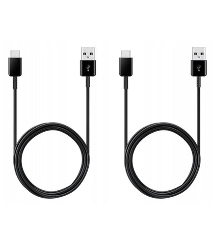 SAMSUNG Pack 2 Câbles 15W USB-C 1,5m (Noir)